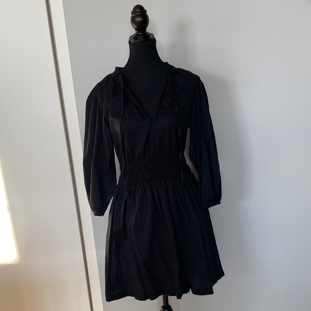 GAP Black Long Sleeve Dress